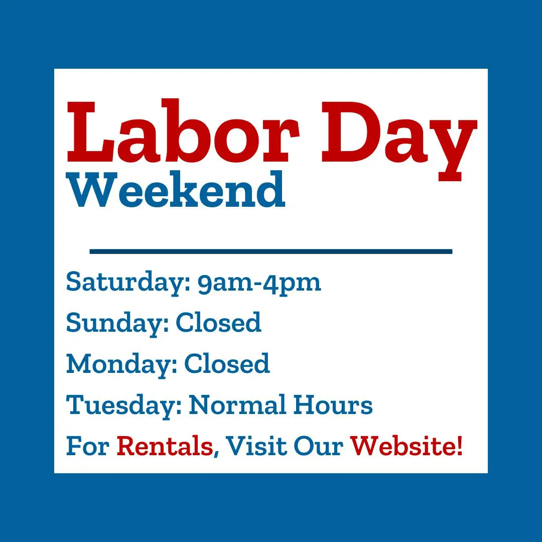 White House of Music Closed for Labor Day Weekend, Hours
