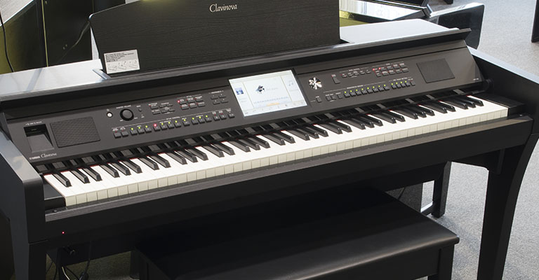 A Clavinova digital piano
