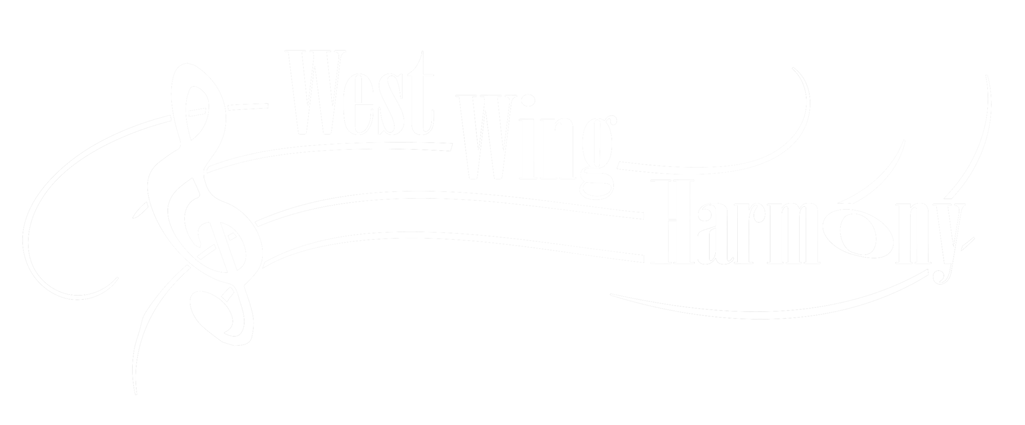 West Wing Harmony logo in white