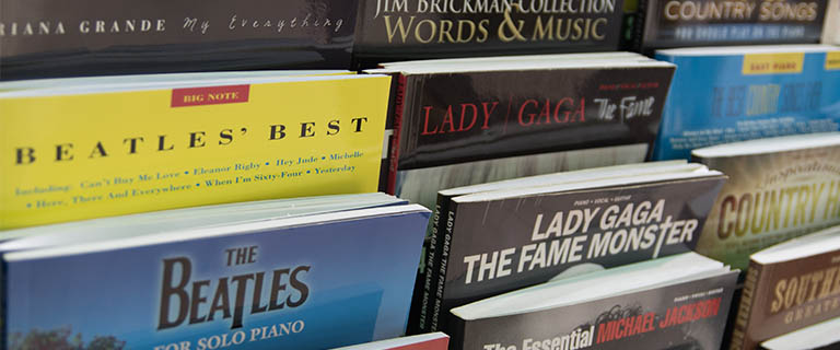 Sheet Music and Music Books