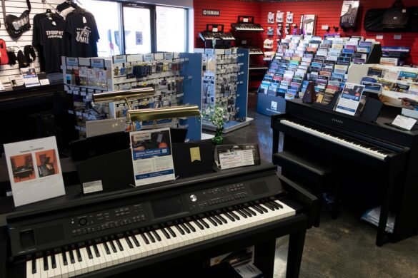 Watertown Piano and the Sheet music section